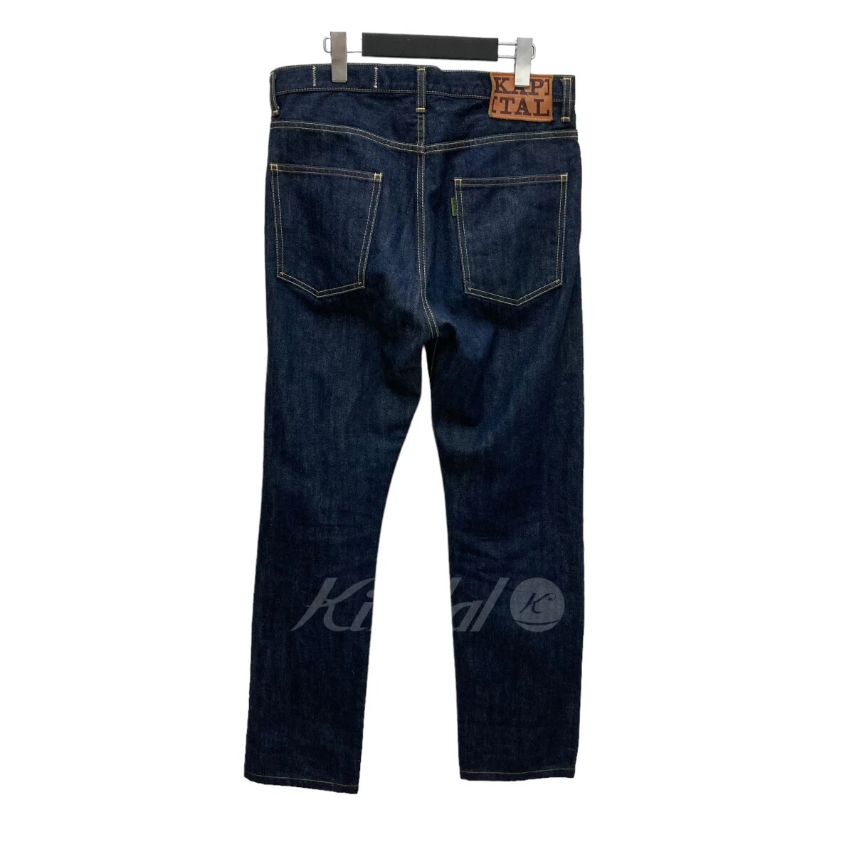 KAPITAL men's 5P OKABILLY denim pants SP012 indigo size 34 Casual jeans USED