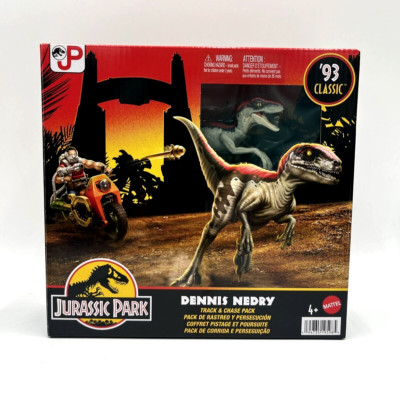 Jurassic Park 93 Classic Dennis Nedry Track Chase Pack Jurassic