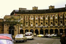 BUXTON CRESCENT, ST ANN'S HOTEL, Derbyshire - Vintage 35mm SLIDE (1974)