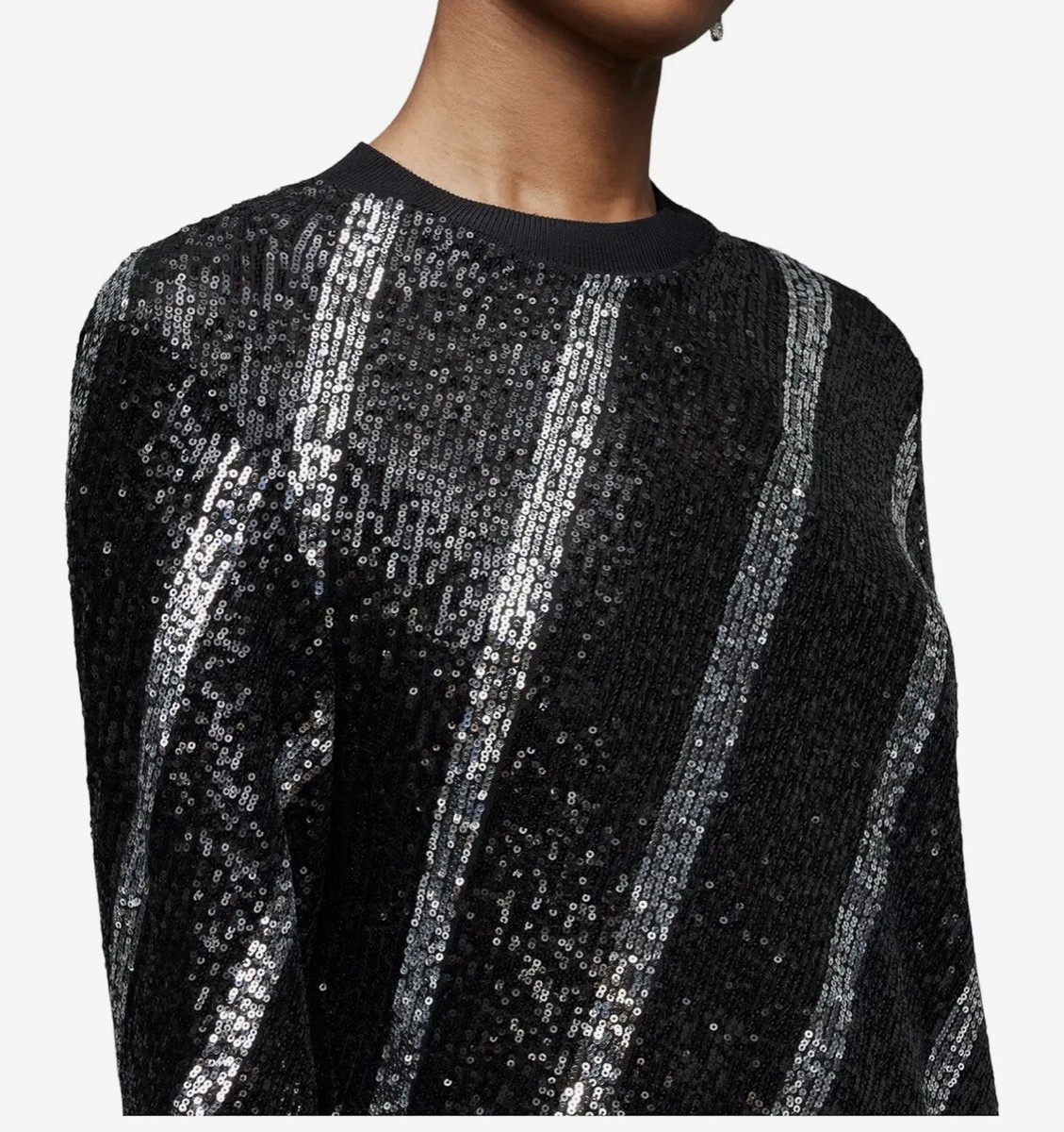 Allsaints Embellished Juela Bowi Mini Dress - Multi - Xs