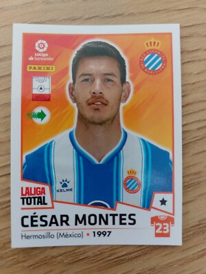 Panini LaLiga Total 2022-2023 Cesar MONTES Sticker 182 RCD Espanyol Mexico