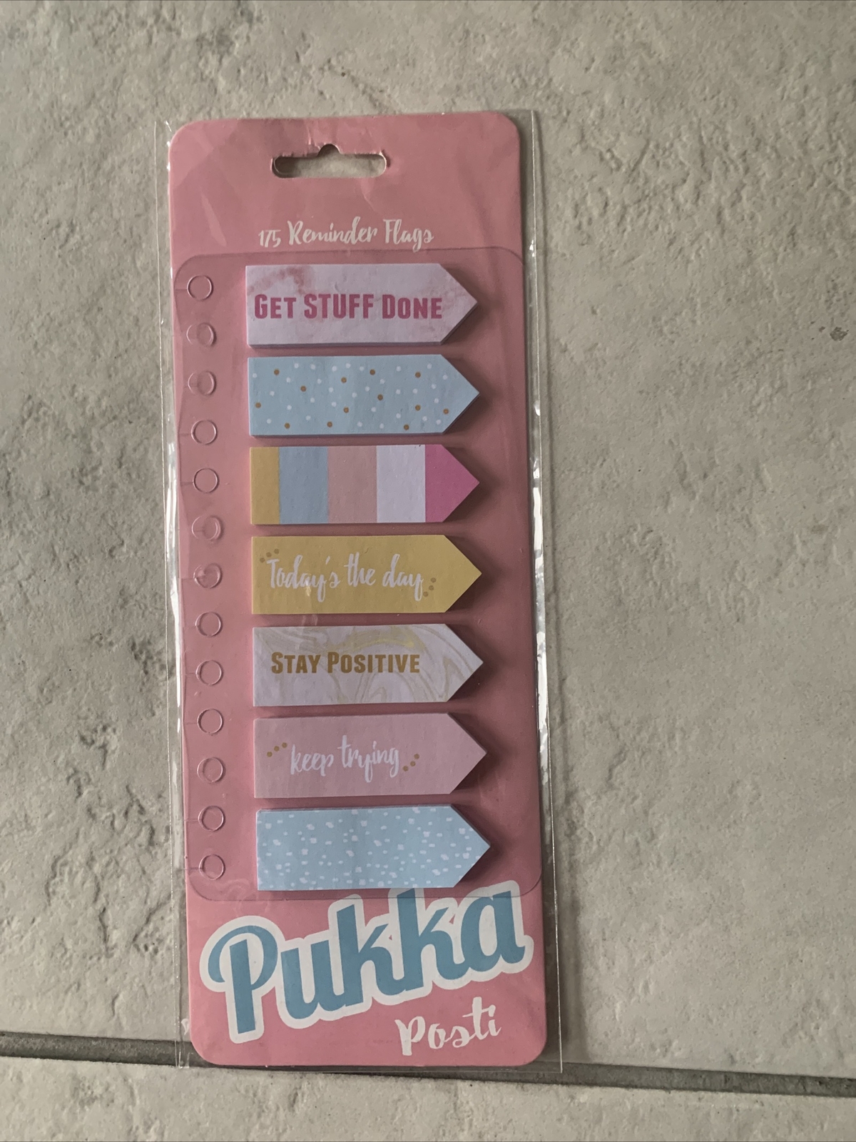 Pukka Posti 175 Sticky Notes Reminders Flags