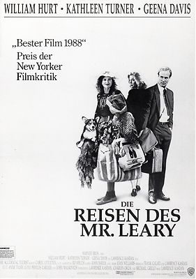 Die Reisen des Mr. Leary Presseheft press book Accidental Tourist William Hurt