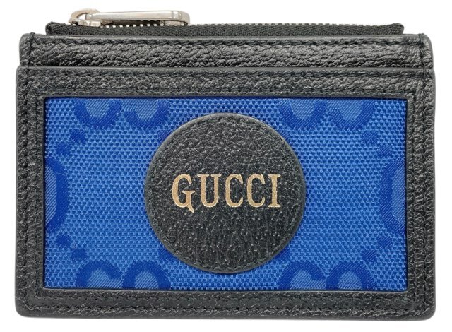 Gucci Coin Case Card Case Pass Case Off the Grit GG Black Gucci Coin Case Card Case Pass Case Off the Grit GG Black