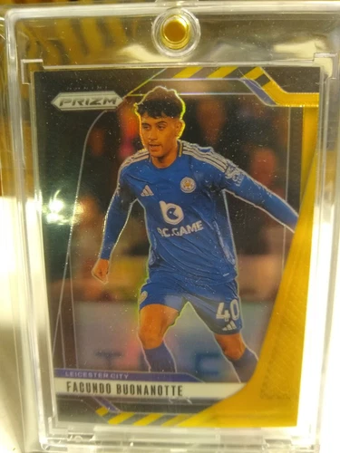 2024-25 Panini Prizm Premier League Soccer Facundo Buonanotte Black/Gold #/8 SSP