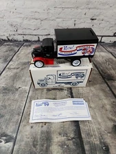 American Oil Co. Amoco 1935 Mack Freight Diecast Metal Bank NIB