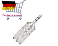 Audio Adapter 2,5Mm Klinke Stereo Stecker Auf 3,5Mm Stereo Klinkenbuchse