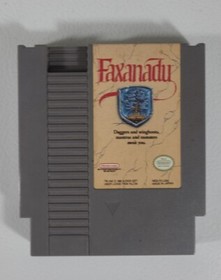 Faxanadu  (Nintendo NES, 1989) Genuine Authentic Vintage Cartridge Only