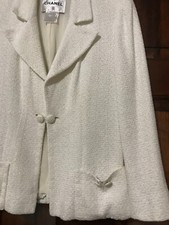 Chanel Jacket | Size 40 | White Color