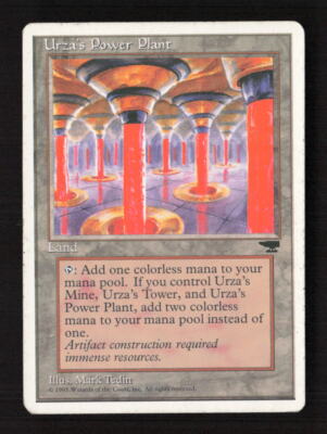 Urza's Power Plant (Columns) Chronicles # Magic the Gathering Uncommon