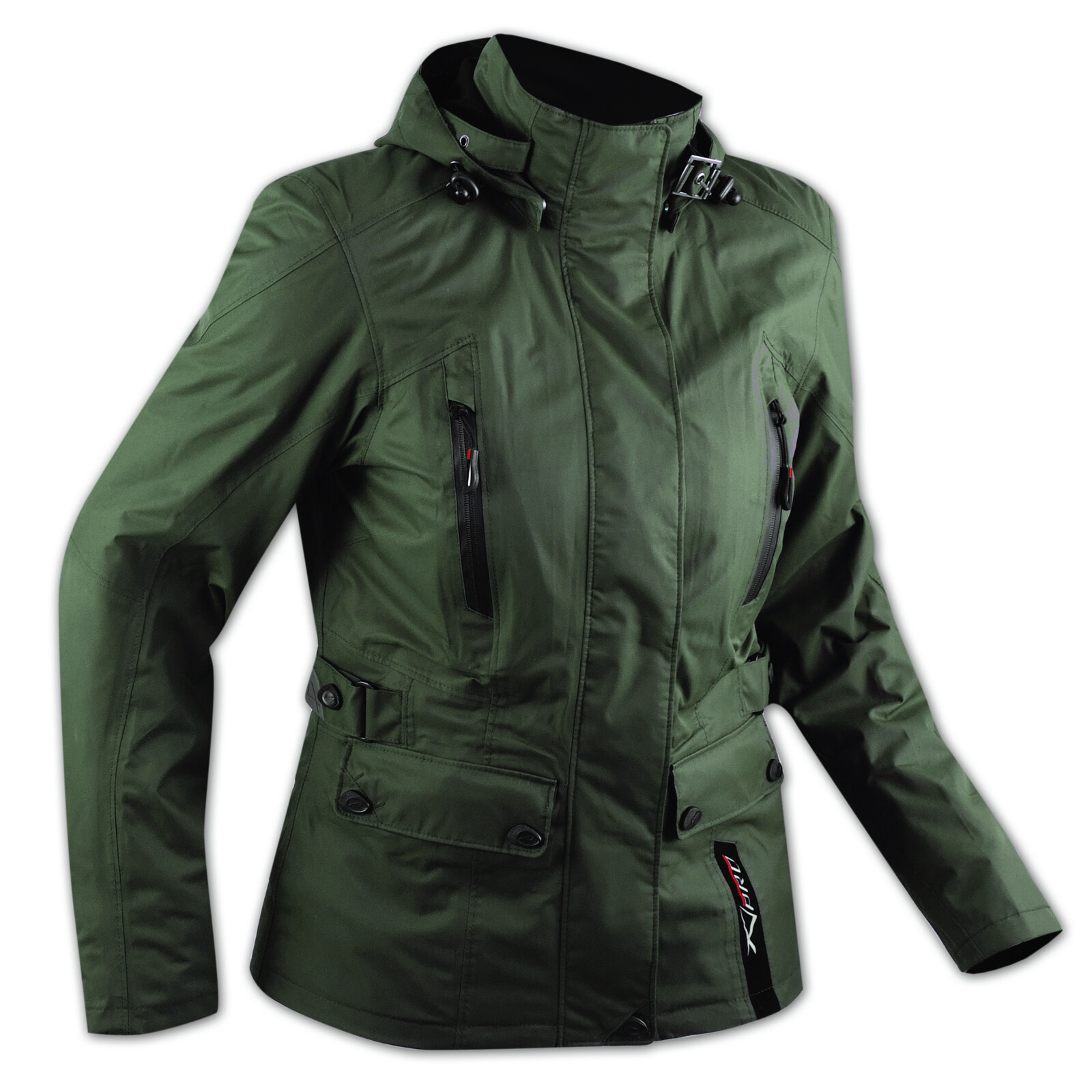 CE Armour City Scooter Ladies Motorcycle Touring Motorbike Jacket Green S
