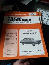 Revue technique Opel REKORD