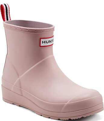 HUNTER W PLAY SHORT BOOT Rain Boots Azalea Pink Hunter Red Hunter White  Blac