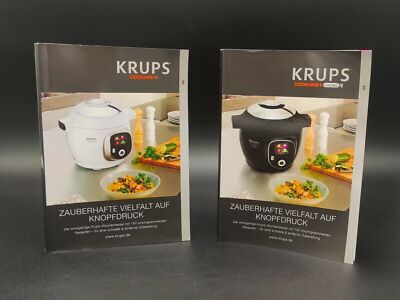 KRUPS COOK4ME + Connect Multikocher Rezeptbuch Rezepttips Rezeptheft  