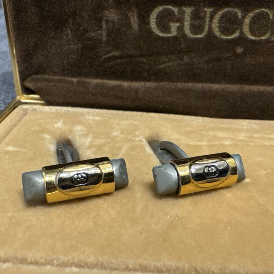 GUCCI accessory collection cufflinks tie-pins Rare Items | eBay