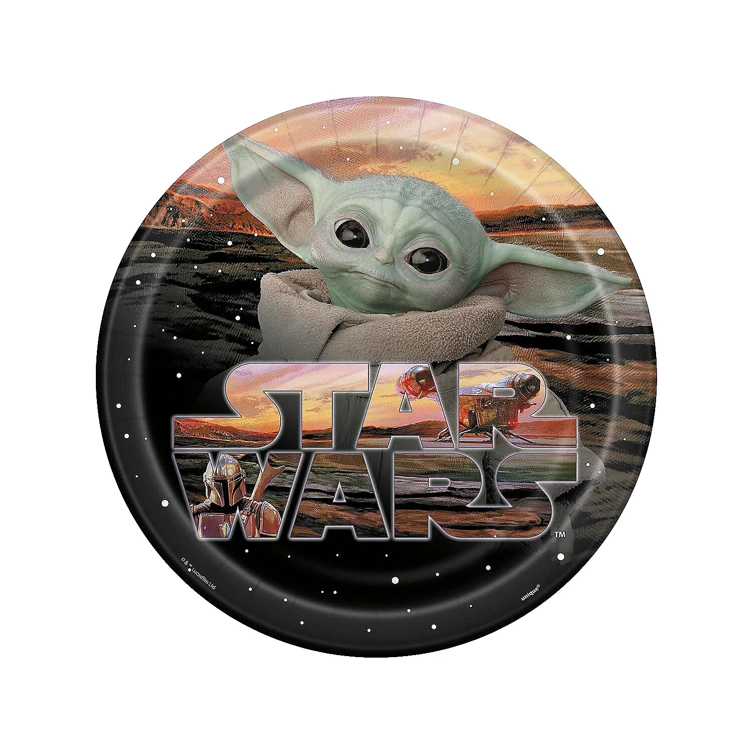 Столовая посуда и столовые приборы Star Wars на день рождения