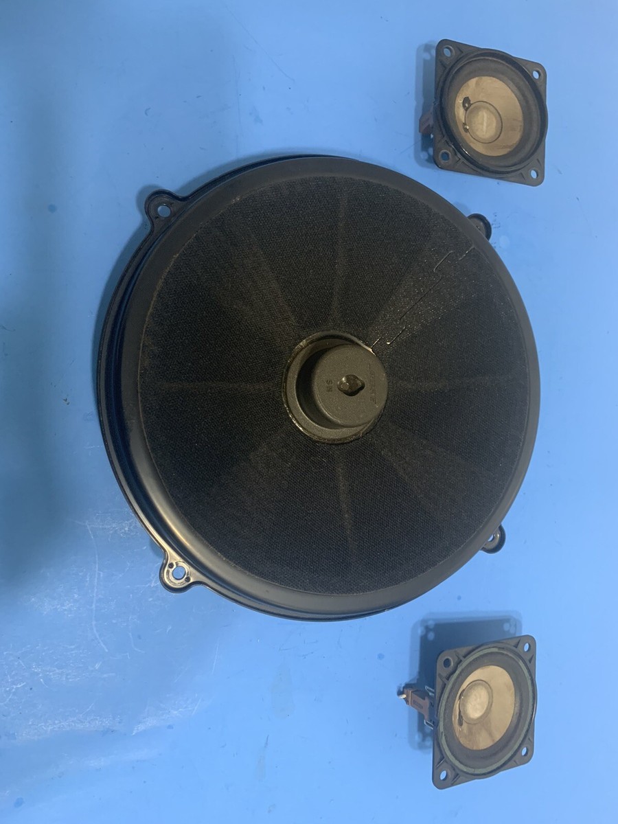 2006-2010 Infiniti M35 M45 Rear Deck Tray Speaker Set Sub Woofer