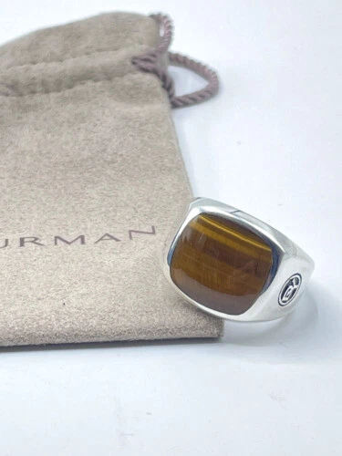 Anillos para hombres David Yurman Piedra Anillo de 10