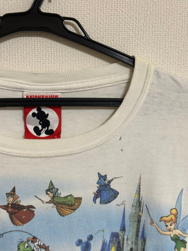 rare  Vintage 90s Disney Walt Disney World Magic Kingdom T Shirt Mickey Mouse  L by Disney, $89.99 - Photo 3