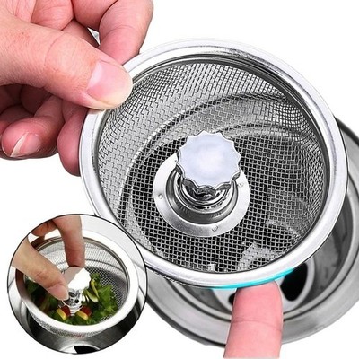 Stainless Steel Kitchen Sink Filter Mesh Sink Sewer Strainers Bathroom Floor Dra