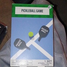 Pickleball Game Set with 2 Paddles, Net, and Ball