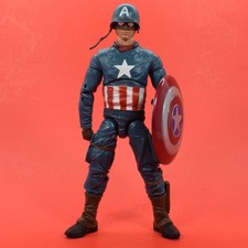 Marvel Legends 6  Deluxe WW2 Motorcycle Pack Captain America As Shown ZN24