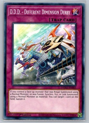 2020 Yu-Gi-OH! 1st Edition D.D.D. - Different Dimension Derby DAMA-EN085
