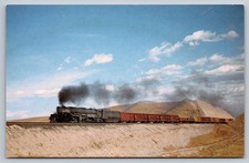 Union Pacific 4004 Big Boy Railroad Chrome Vintage Postcard 1958