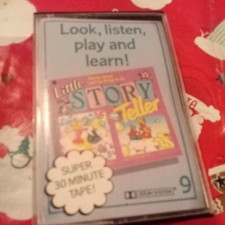 Little Story Teller Audio Cassette Tape  No.9 I hear thunder.   Vintage