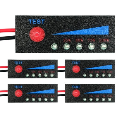 18650 Li-ion Capacity Tester & Lead Acid Battery Level Indicator - 3.7V 12V