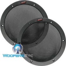 2 DYNAUDIO 6.75" COVER GRILLS ONLY FOR MW172 ESOTEC MIDRANGE WOOFER SPEAKERS NEW