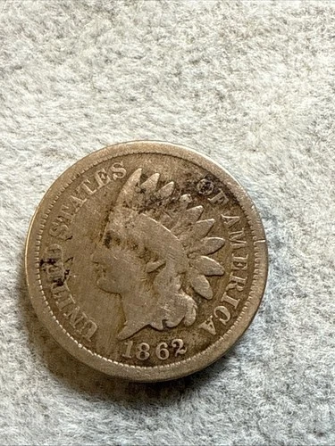1862 Indian Cent G Good Condition Nice Coin See Pics 7588