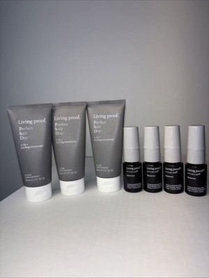 New Lot Of 3 Living Proof Perfect Hair Day 5-in-1 Styling Treatment, 2 Oz Each