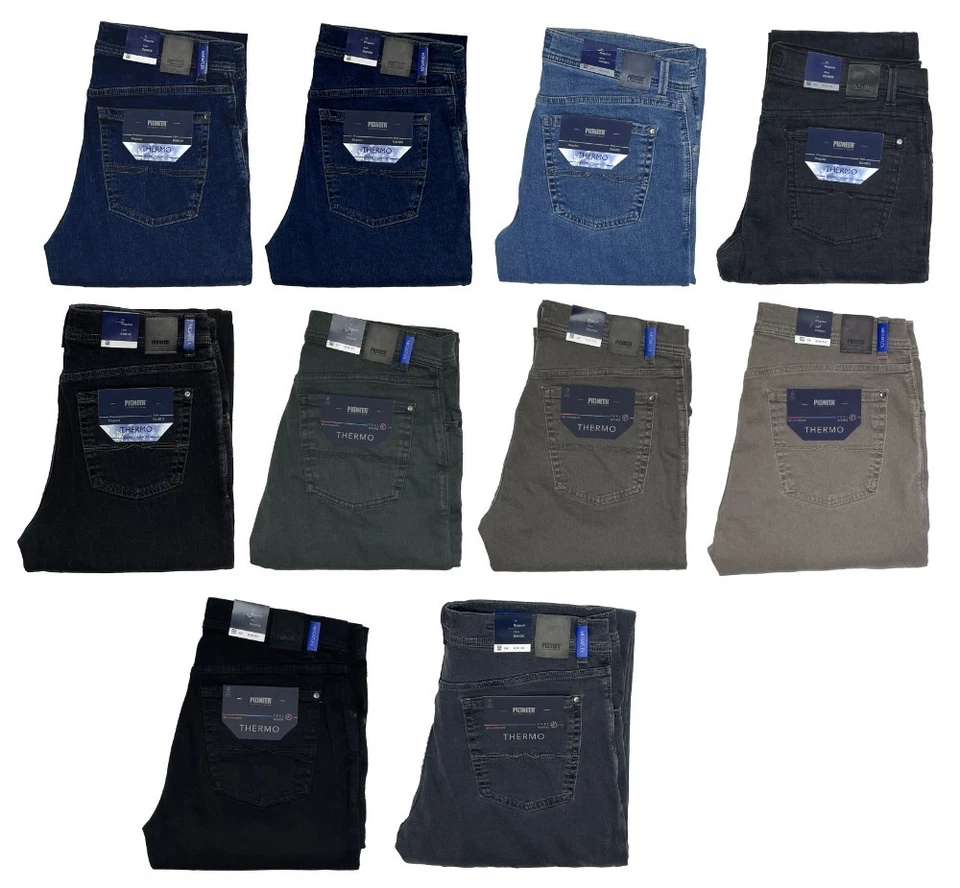 Pioneer Rando Thermo Herren Stretch Jeans Hose Größe & Farbe wählbar 1.Wahl - Bild 1 von 1