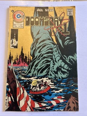 Charlton Comics: DOOMSDAY +1 Vol. 1 No. 1. July 1975 (Box5) VG Condition