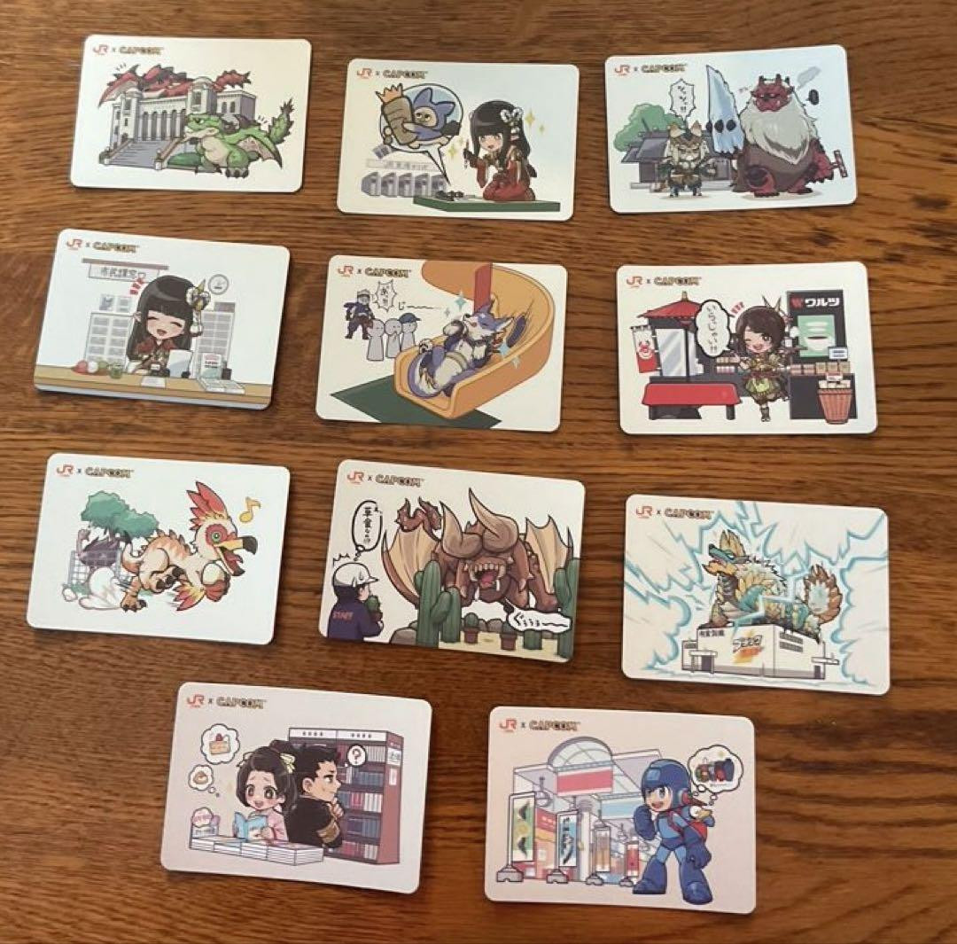 Cap Travel Toyohashi Monster Hunter Collaboration Stickers 11 Types