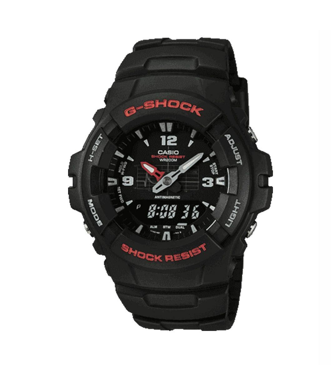 CASIO G-Shock Classic Combination Watch G-100-1BVMUR