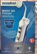 Nuovo con scatola - Nevadent Flosser a getto d'acqua senza fili irrigatore orale dentale pulitore denti