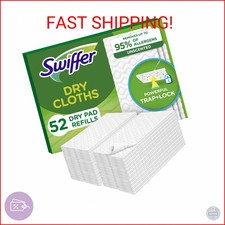 Swiffer Sweep  Mop, Dry Pads Refill, Floor Cleaner for Dirt, Dust, Hair, Cleani
