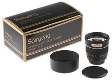 Samyang 85mm 1.4 Asph. IF MC ASPH PER SONY ALPHA A900 A700 A850 A99 II SLT- A77 