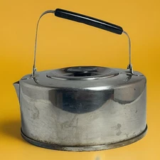 Ever New Sierra Teapot Tea Coffee Kettle W/ Lid Lightweight Camping Hiking 16 oz