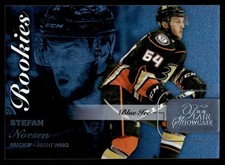 2015-16 Fleer Showcase Flair Blue Ice Stefan Noesen 169/199 Anaheim Ducks #52