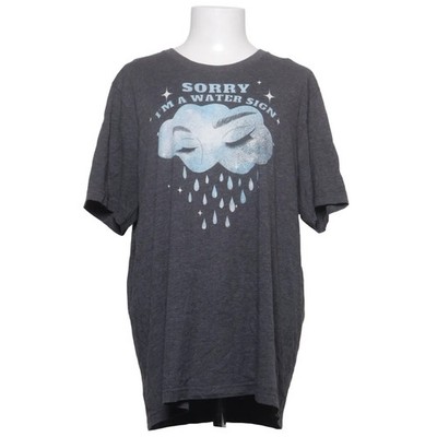 Canvas, T-shirt, Größe: XL, Grau, Baumwolle/Polyester, Print, Damen #jS2