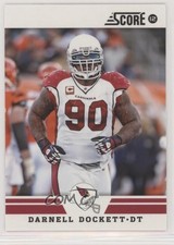 2012 Score Glossy Darnell Dockett #219 c7w