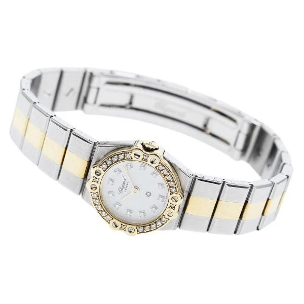 Chopard — Chopard Morbier 25/8067-11 18mm SS White Dial Quartz Watch #C6774