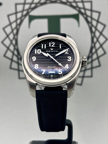 2023 Zenith Pilot El Primero  40mm  03.4000.3620/21.I001  Full Set  Px Welcome