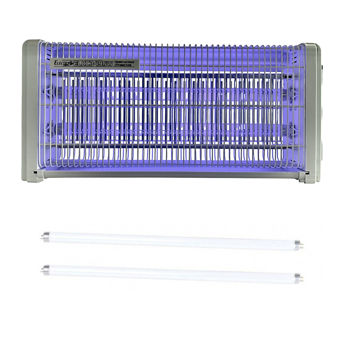 Destructeur d'insectes electrique haute performance ELECTRIS 30W en aluminium