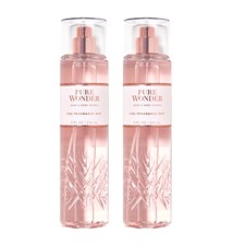 Bath  Body Works Pure Wonder Mist 8oz 2 Pack Fragrance Spray New Authentic