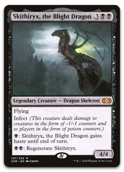 Skithiryx, the Blight Dragon (Double Masters) #107/332
