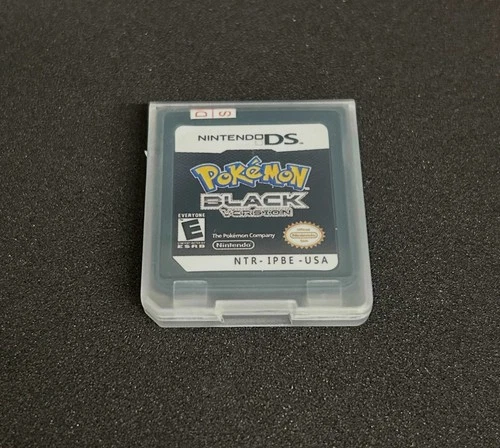 Pokemon Black Version for Nintendo DS NDS 3DS US Game Card 2011 US Mint Sale